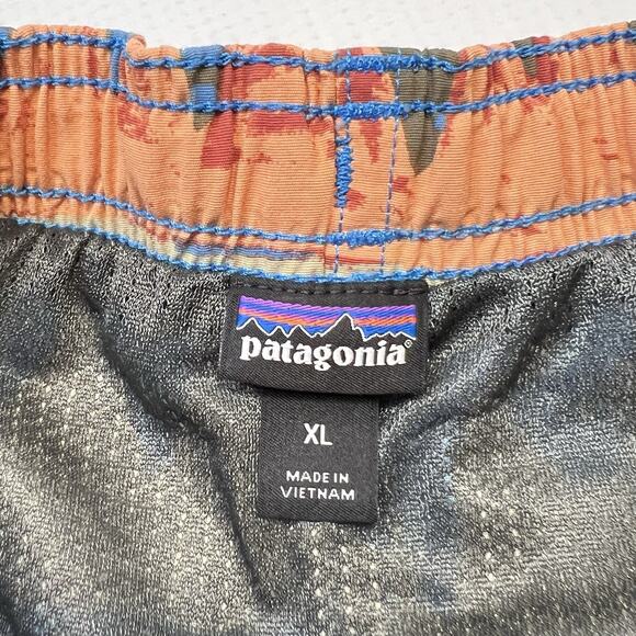 PATAGONIA Boys XL (14) Baggies Short 67052 Swim Trunks Lined 7” Inseam Hybrid - Picture 9 of 13